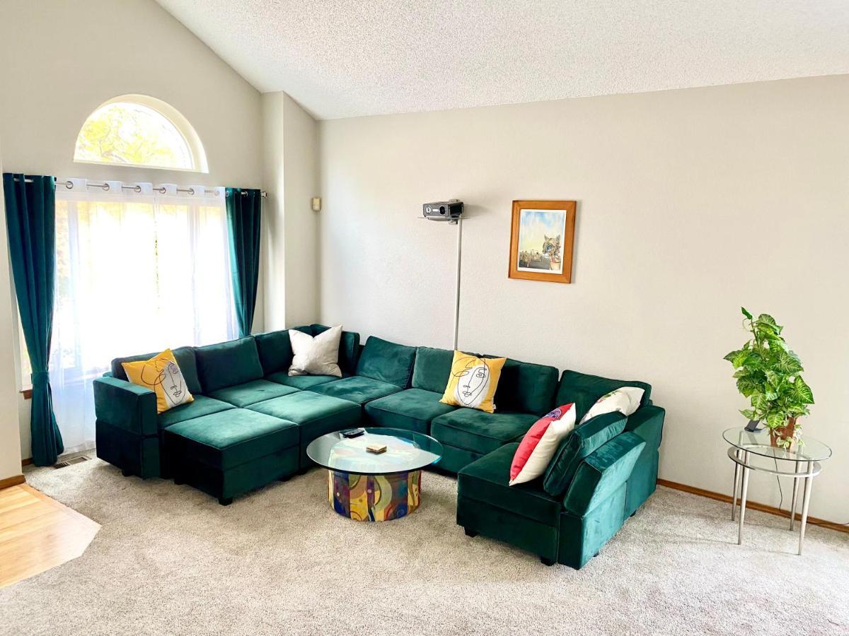 Artsy Home Close To Usafa With Fireplace And Patio Colorado Springs Exterior photo