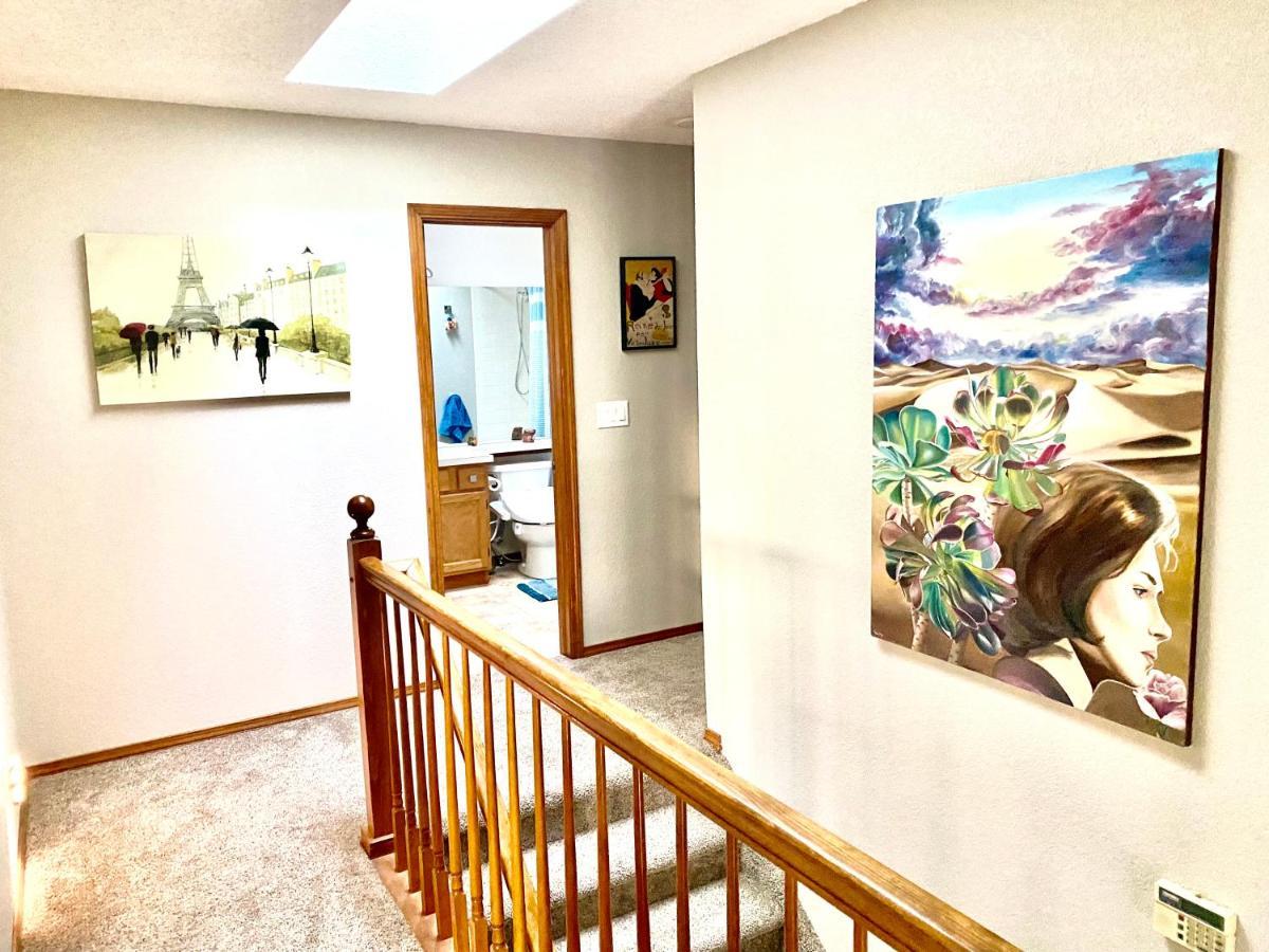 Artsy Home Close To Usafa With Fireplace And Patio Colorado Springs Exterior photo